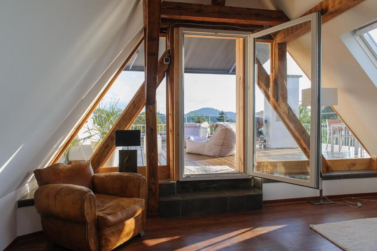 City Penthouse Mit Dachterrasse Freiburg im Breisgau Luaran gambar